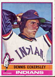 1976 Topps Baseball Cards      098      Dennis Eckersley RC